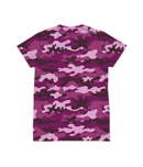 Camouflage Purple Camo All Over Print T Shirt - G Hatch Clothing 