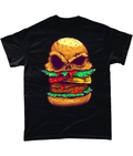 Skull Burger Healthy Eating T Shirt - G Hatch Clothing 