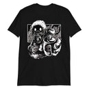 Cold Wars Graffiti Black & White Design Alternative Streetwear T-Shirt - Young Savage  