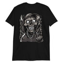Skull Rapper Black & White Alternative Streetwear T-Shirt - Young Savage  