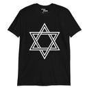 Unisex Punk Goth Star Of David Israel Sioux Style T-Shirt