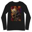 Colourful Unisex Skull Design Long Sleeved T-Shirt - Young Savage  
